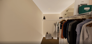 Large closets